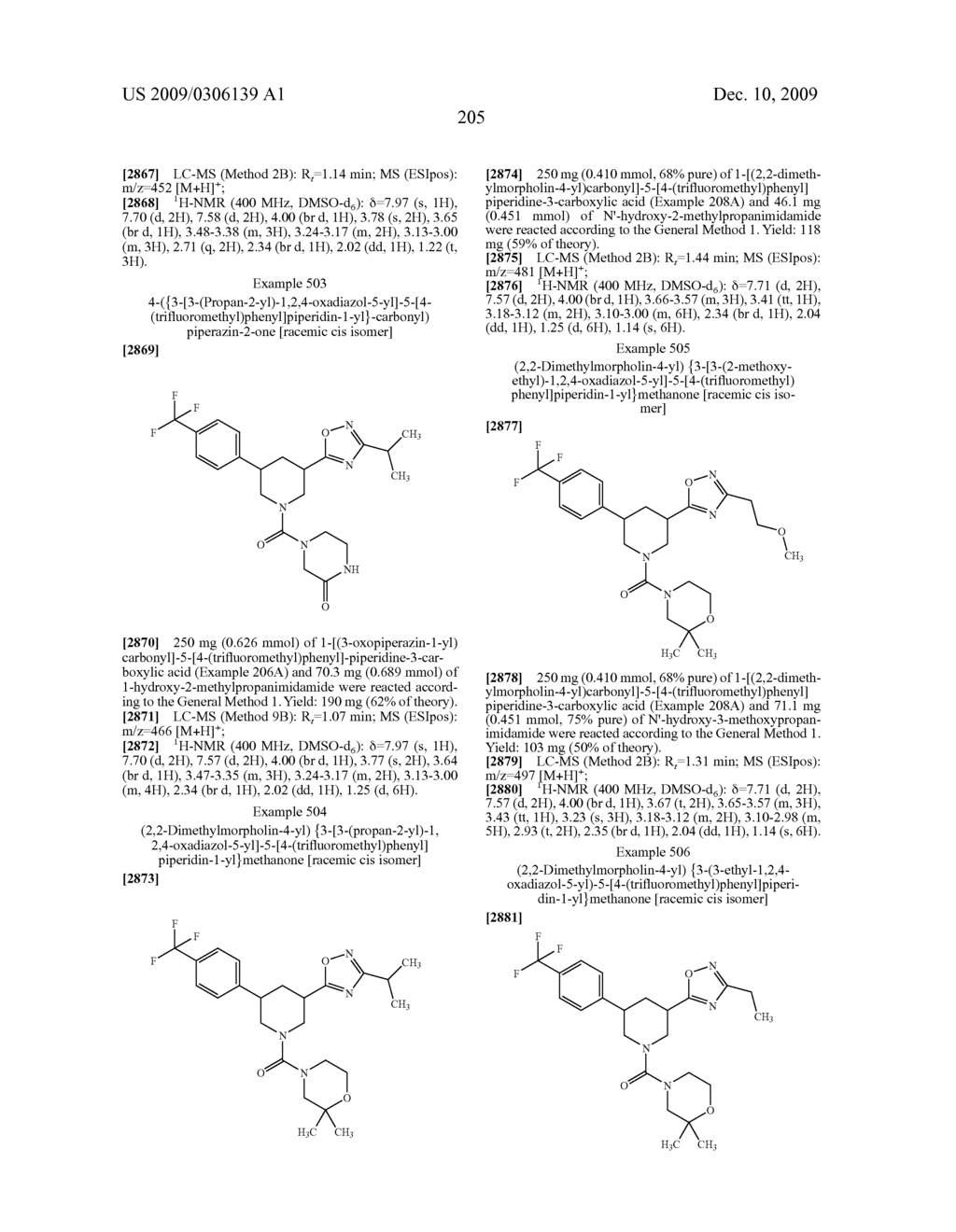 HETEROARYL-SUBSTITUTED PIPERIDINES - diagram, schematic, and image 206