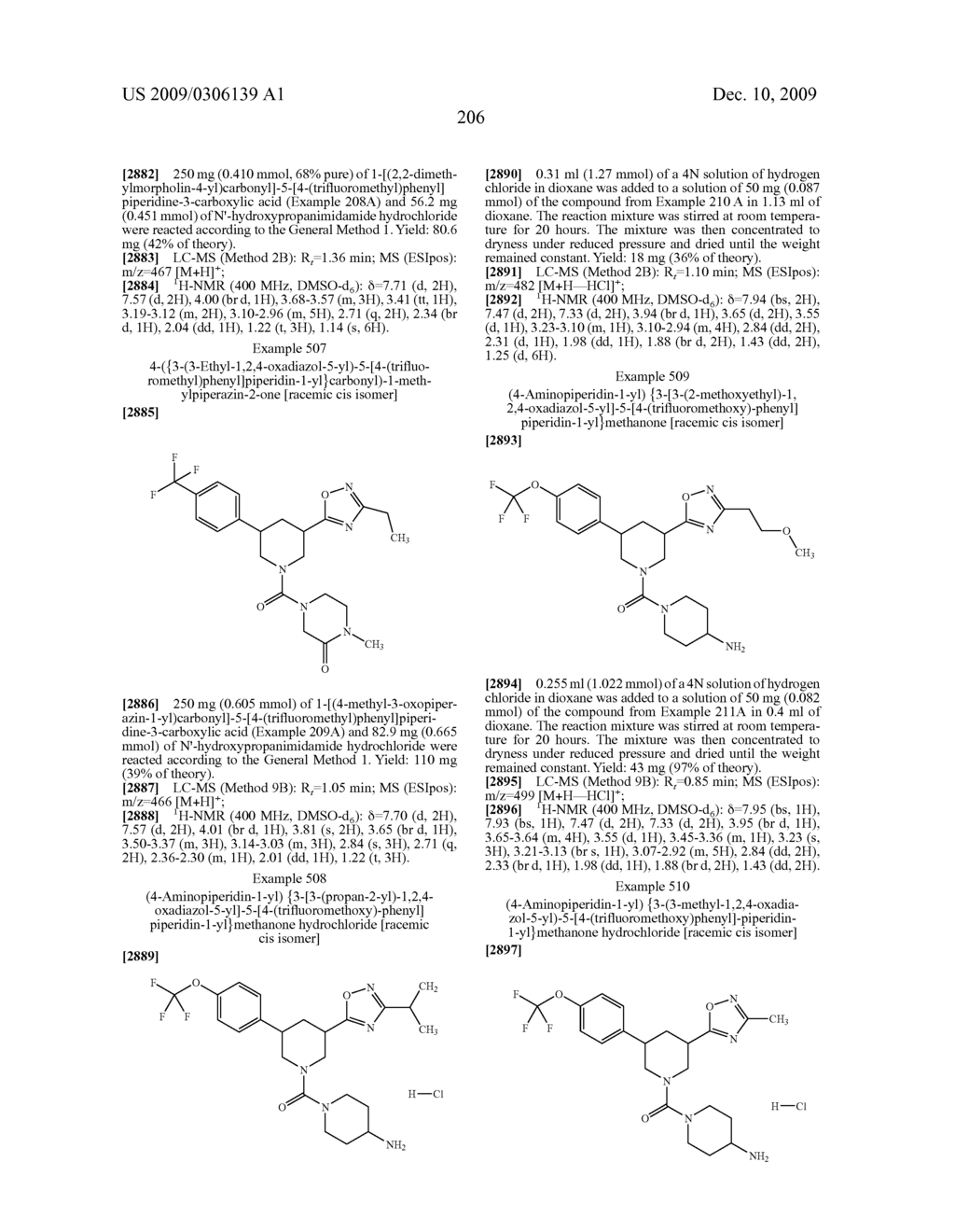 HETEROARYL-SUBSTITUTED PIPERIDINES - diagram, schematic, and image 207