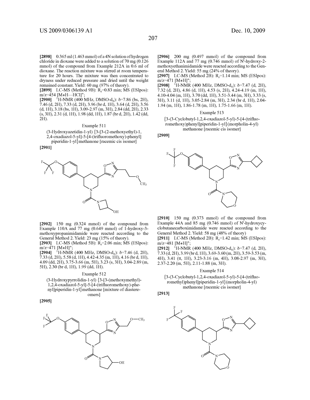 HETEROARYL-SUBSTITUTED PIPERIDINES - diagram, schematic, and image 208