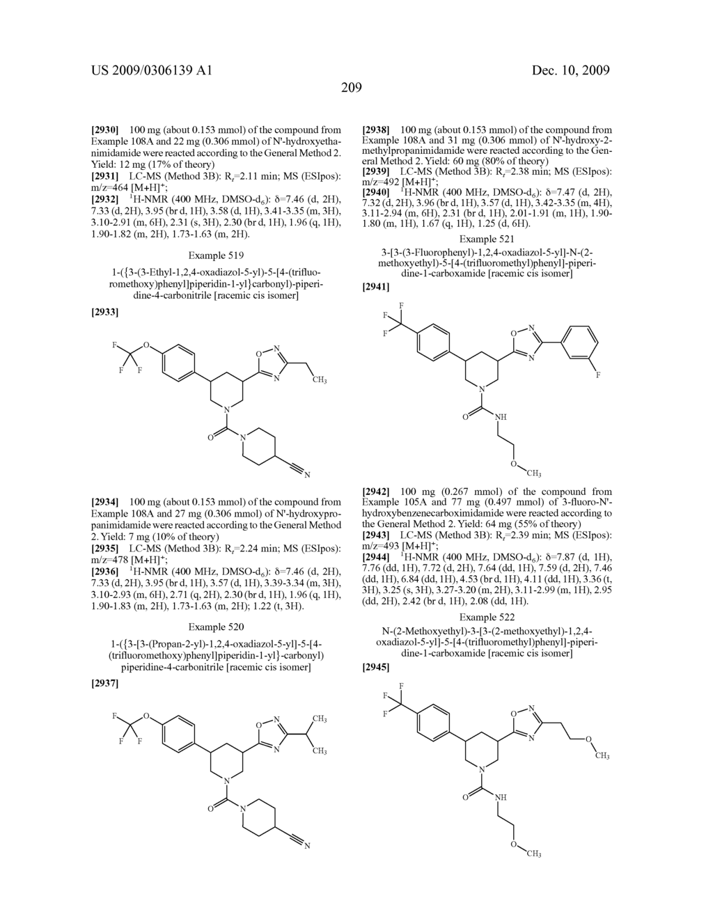 HETEROARYL-SUBSTITUTED PIPERIDINES - diagram, schematic, and image 210