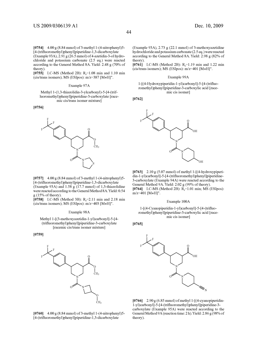 HETEROARYL-SUBSTITUTED PIPERIDINES - diagram, schematic, and image 45