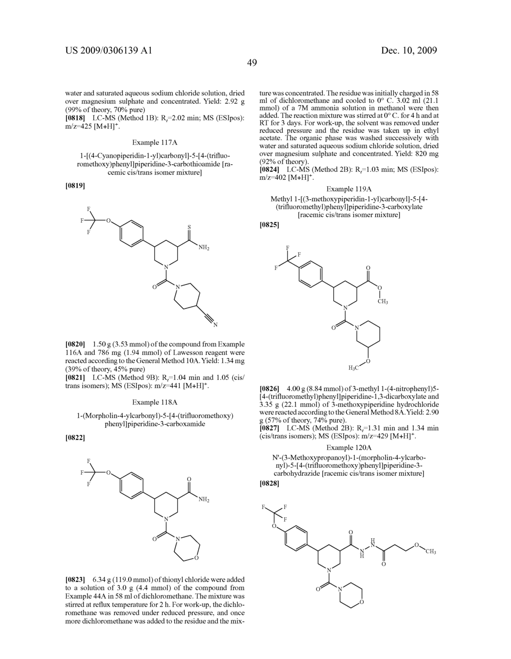 HETEROARYL-SUBSTITUTED PIPERIDINES - diagram, schematic, and image 50