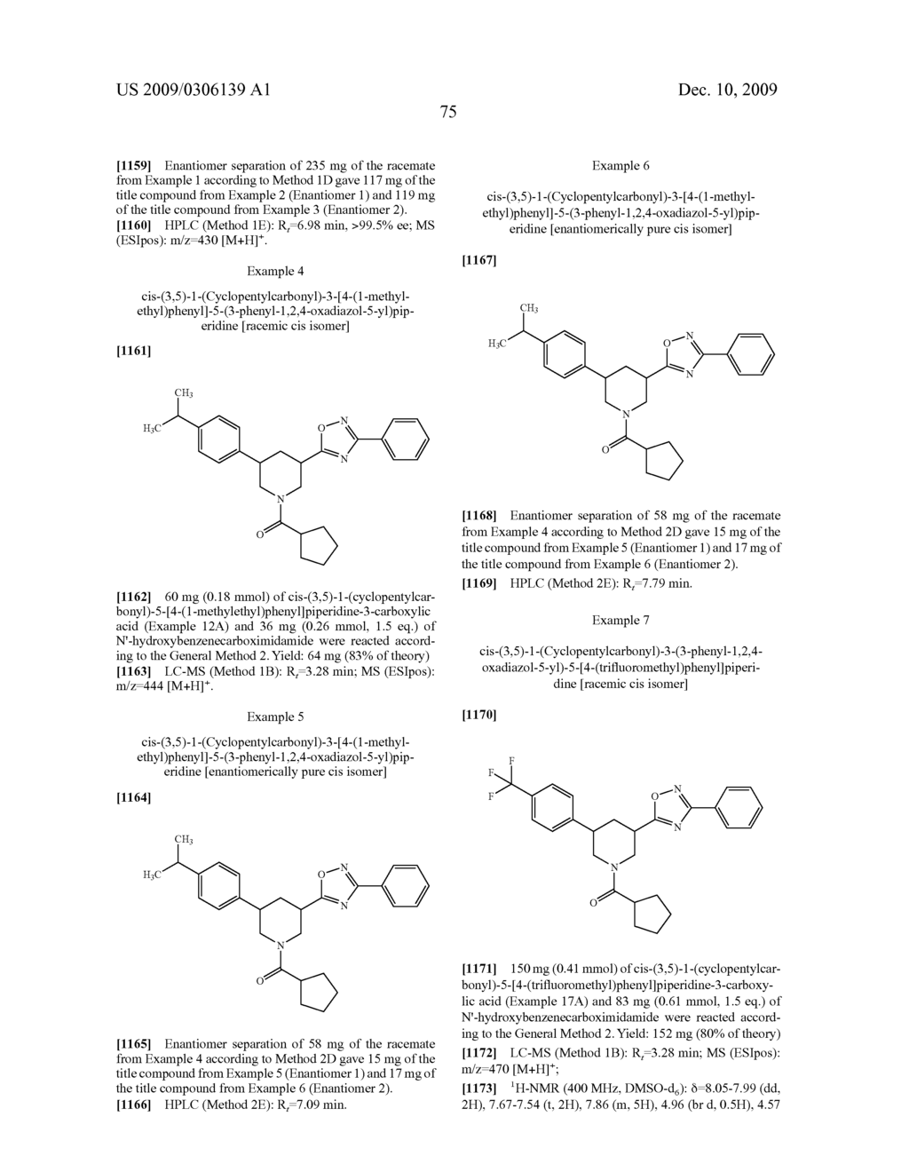 HETEROARYL-SUBSTITUTED PIPERIDINES - diagram, schematic, and image 76