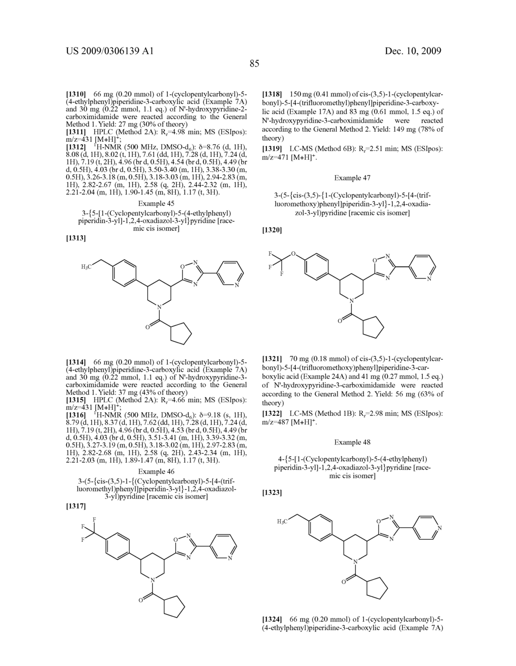 HETEROARYL-SUBSTITUTED PIPERIDINES - diagram, schematic, and image 86
