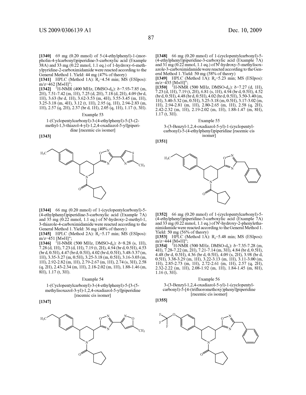 HETEROARYL-SUBSTITUTED PIPERIDINES - diagram, schematic, and image 88