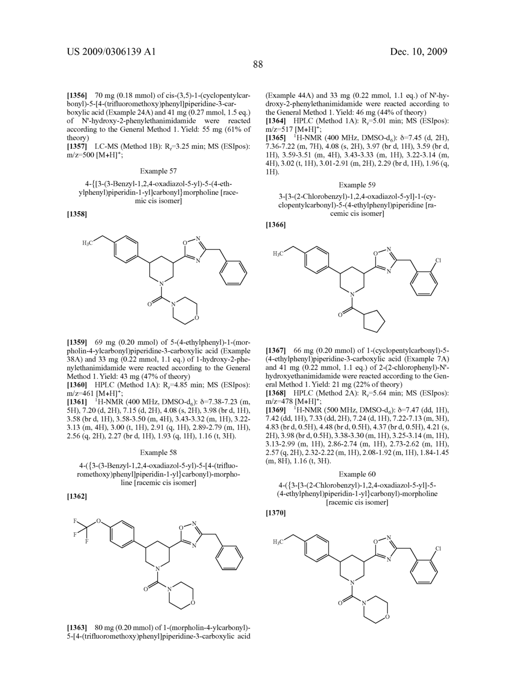 HETEROARYL-SUBSTITUTED PIPERIDINES - diagram, schematic, and image 89