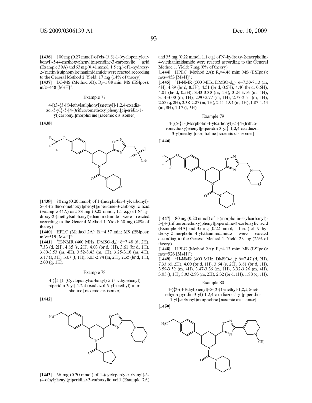 HETEROARYL-SUBSTITUTED PIPERIDINES - diagram, schematic, and image 94