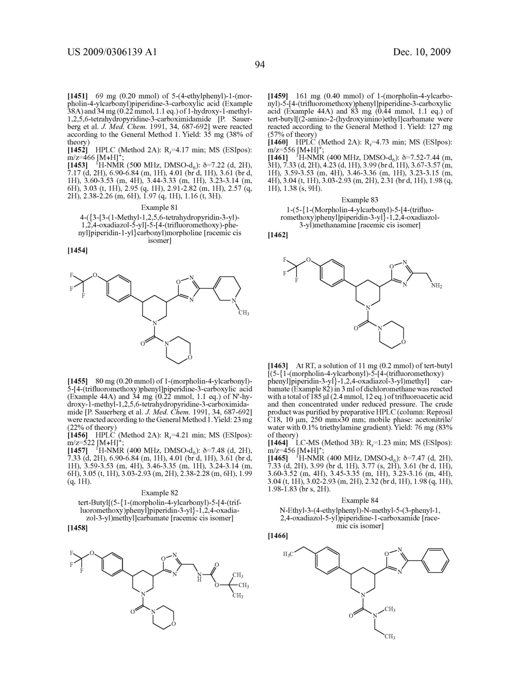 HETEROARYL-SUBSTITUTED PIPERIDINES - diagram, schematic, and image 95