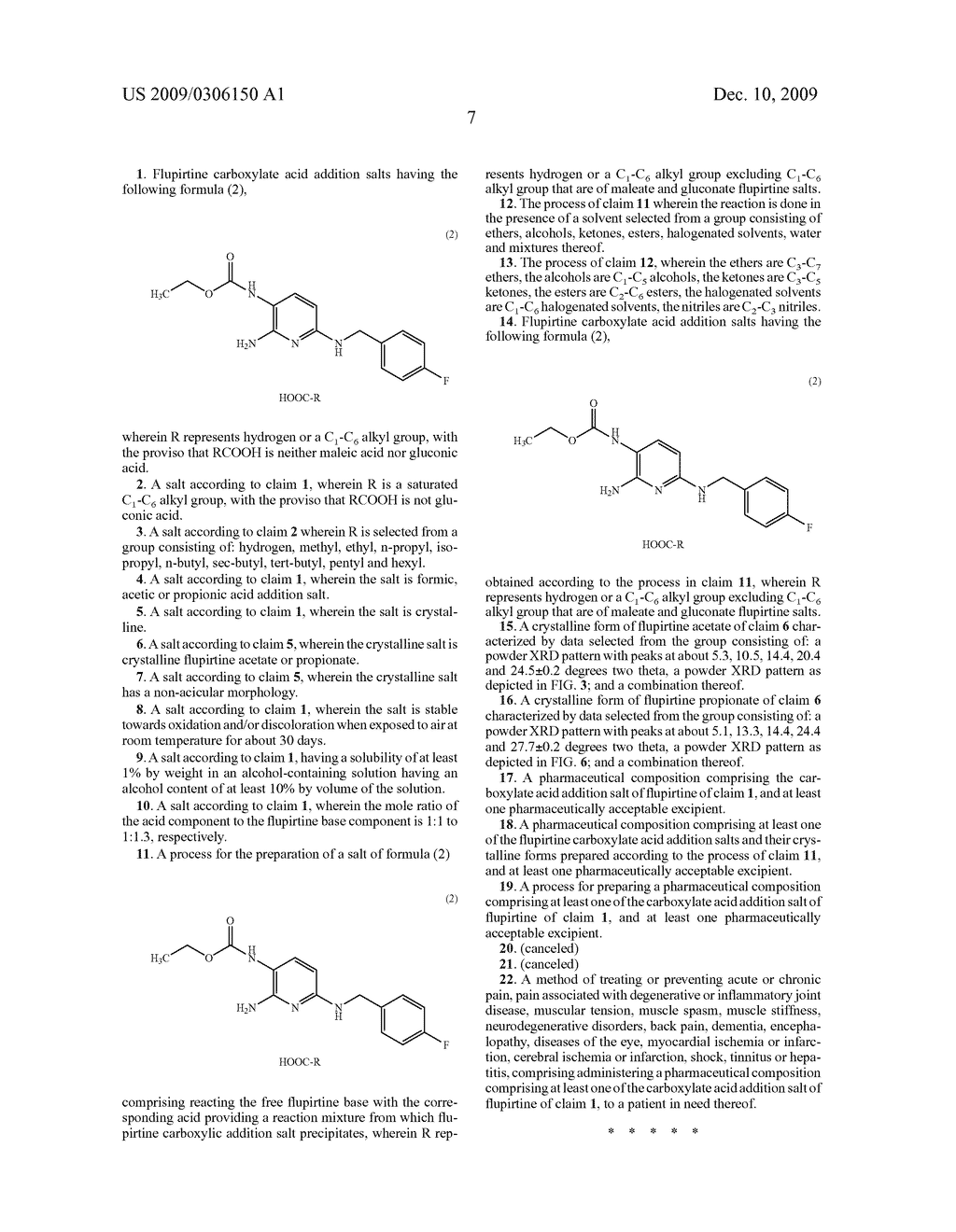 CARBOXYLIC ACID SALTS OF 2-AMINO-3-CARBETHOXYAMINO-6-(4-FLUORO-BENZYLAMINO)-PYRIDINE - diagram, schematic, and image 16