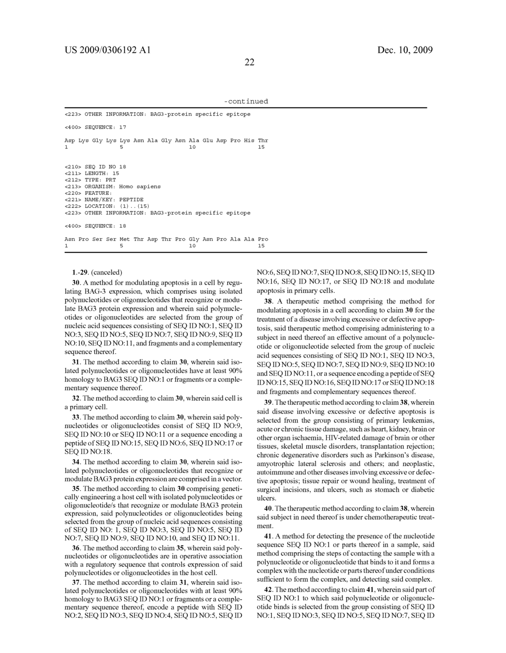 BAG3 nucleotide and protein sequences to be used in research, diagnostics and therapy for cell death-involving diseases, and for modulation of cell survival and/or death - diagram, schematic, and image 36