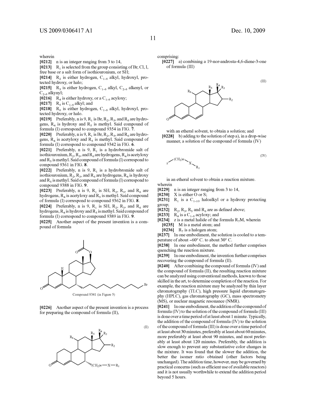 Process for the preparation of 7alpha-alkylated 19-norsteroids - diagram, schematic, and image 25