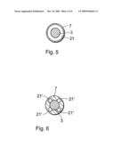 Therapy apparatus for thermal sclerosing of body tissue diagram and image