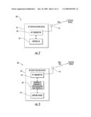 INFORMATION PROCESSING SYSTEM FOR CONSUMERS AT A STORE USING PERSONAL MOBILE WIRELESS DEVICES AND RELATED METHODS diagram and image