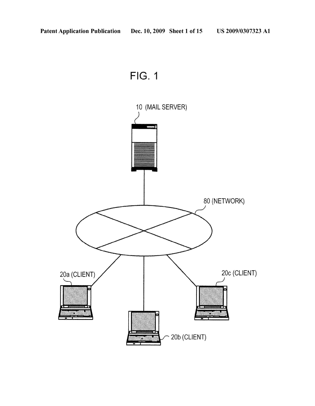 APPARATUS AND METHOD FOR SUPPORTING SETTING OF DESTINATION OF EMAIL - diagram, schematic, and image 02