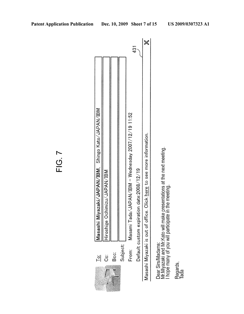 APPARATUS AND METHOD FOR SUPPORTING SETTING OF DESTINATION OF EMAIL - diagram, schematic, and image 08