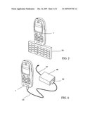 Communication interface for an electronic device diagram and image