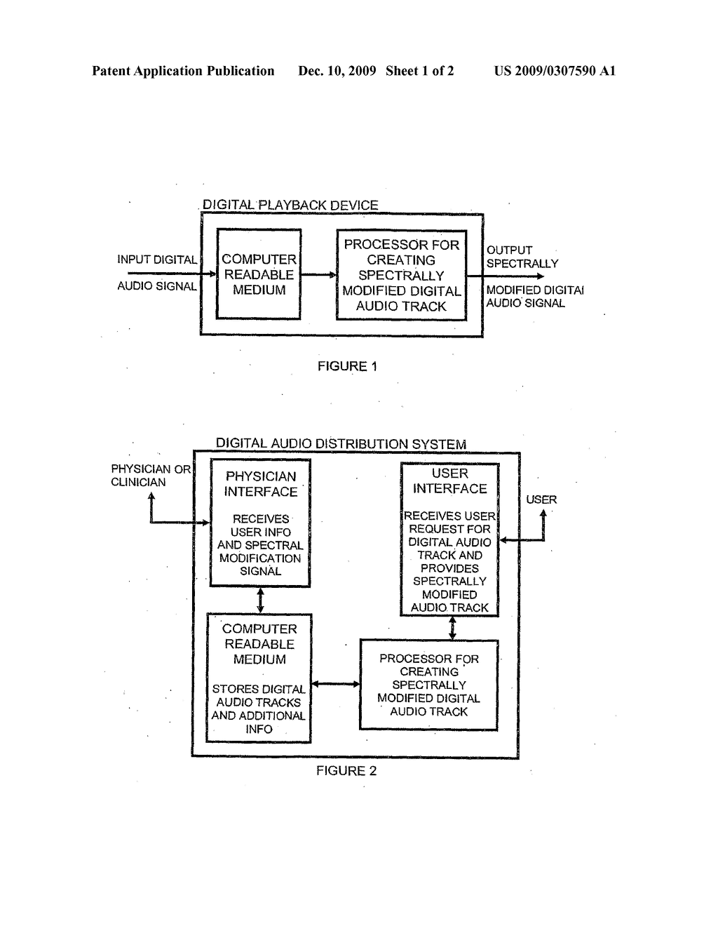 Digital Playback Device And Method And Apparatus For Spectrally Modifying a Digital Audio Signal - diagram, schematic, and image 02