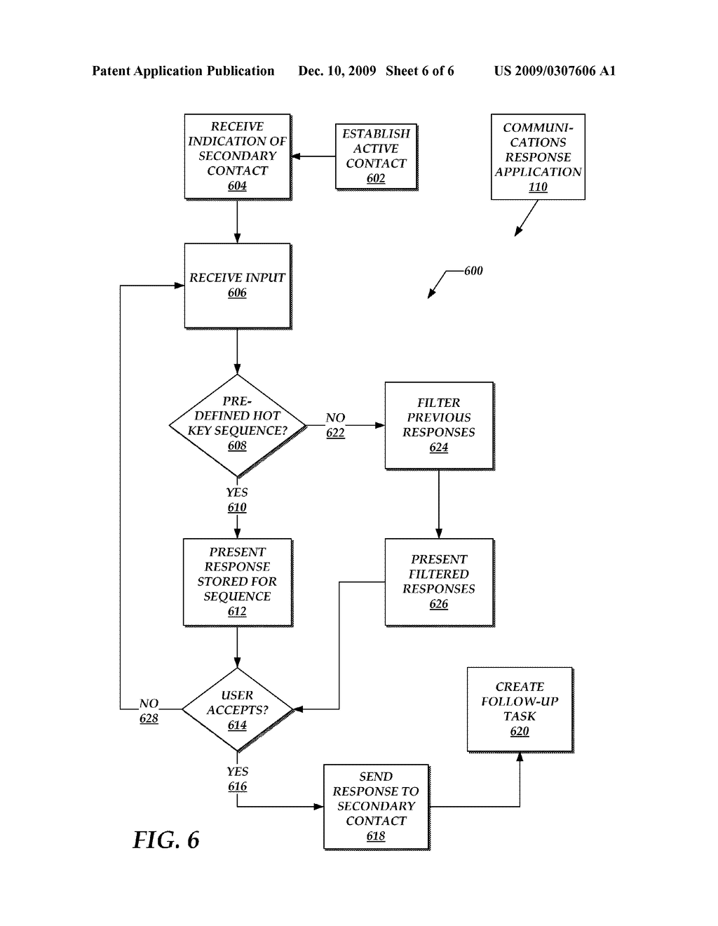 STORAGE AND EXPEDITED RETRIEVAL OF MESSAGES AND RESPONSES IN MULTI-TASKING ENVIRONMENTS - diagram, schematic, and image 07