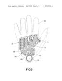 CUSHION PAD AND GLOVE THEREOF diagram and image