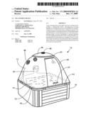 Spa covering device diagram and image