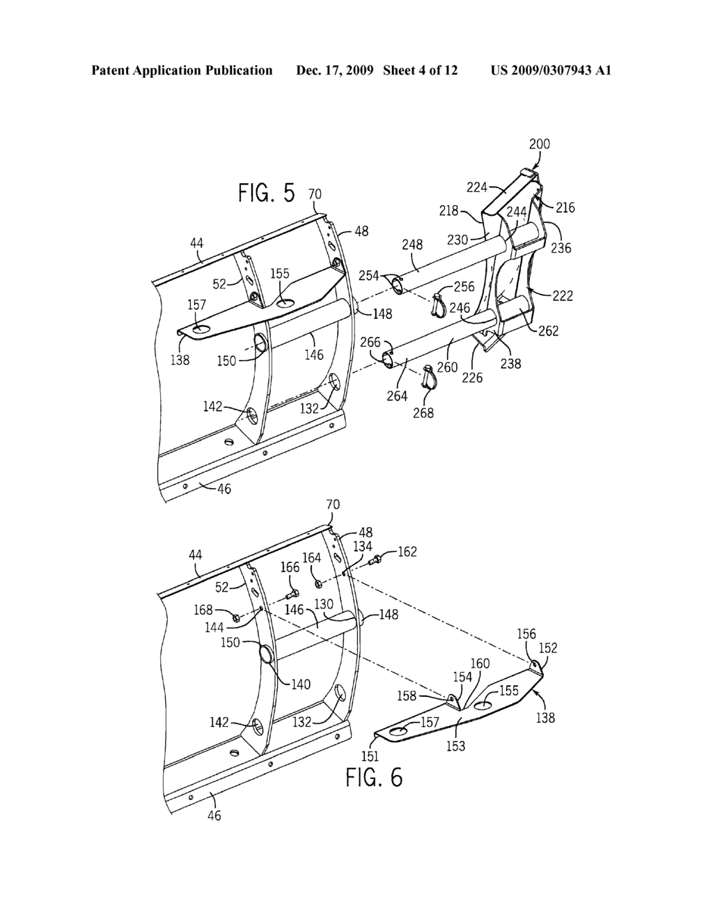 SNOW PLOW BLADE INCLUDING NUT RETAINING PLATE - diagram, schematic, and image 05