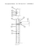 Shelf with Integrated Lighting and Support Outlet Feature diagram and image