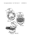 Portable Insulated Grill diagram and image