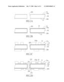 PACKAGE SUBSTRATE HAVING DOUBLE-SIDED CIRCUITS AND FABRICATION METHOD THEREOF diagram and image