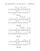 PACKAGE SUBSTRATE HAVING DOUBLE-SIDED CIRCUITS AND FABRICATION METHOD THEREOF diagram and image