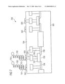 Sensor arrangement comprising an electrode for detecting diffused loaded particles diagram and image