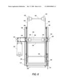 Foot Operated Lever-Lift Vertical Reel Unroller Assembly diagram and image