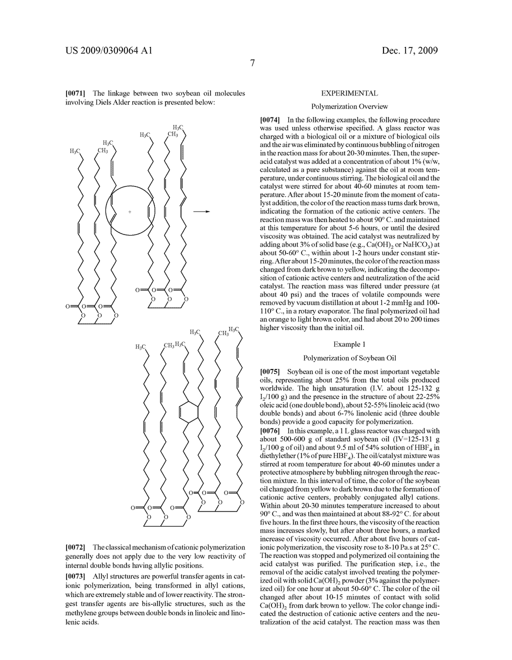 CATIONIC POLYMERIZATION OF BIOLOGICAL OILS - diagram, schematic, and image 28