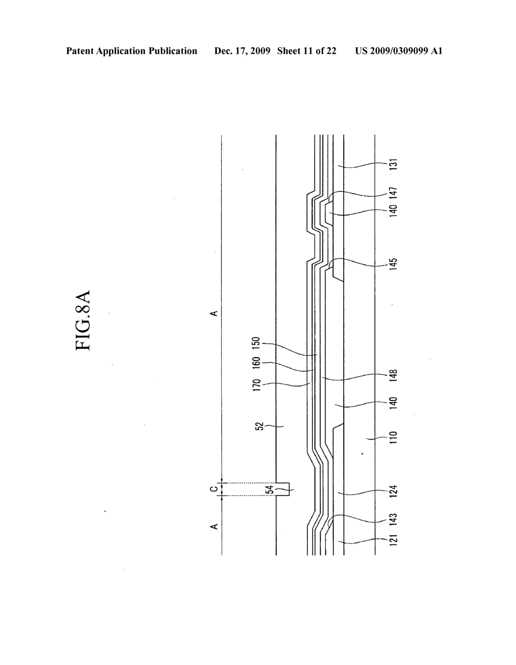 DISPLAY DEVICE AND METHOD OF MANUFACTURING THE SAME - diagram, schematic, and image 12