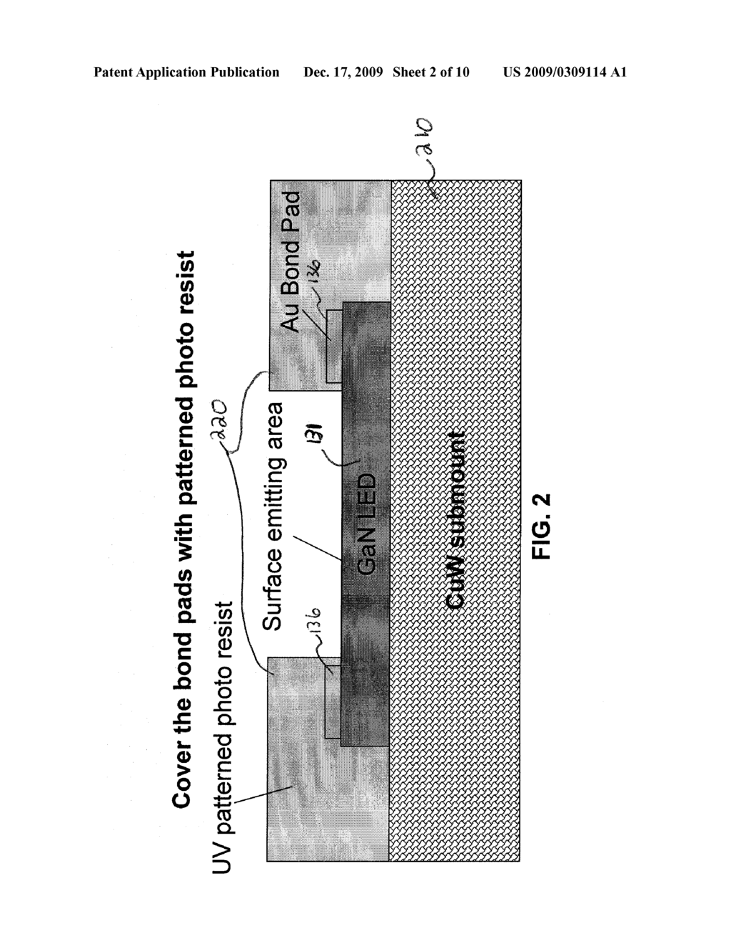 WAVELENGTH CONVERTING LIGHT-EMITTING DEVICES AND METHODS OF MAKING THE SAME - diagram, schematic, and image 03