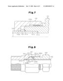 BITE-IN TYPE PIPE JOINT, REFRIGERATING APPARATUS, AND WATER HEATING DEVICE diagram and image