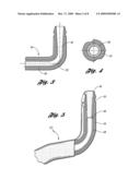 Breakaway visor diagram and image