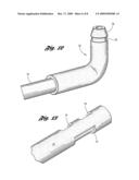 Breakaway visor diagram and image