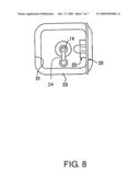 Gas Fuel Filling Lid Device for Vehicle diagram and image