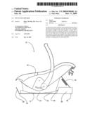 Infant seat rocker diagram and image