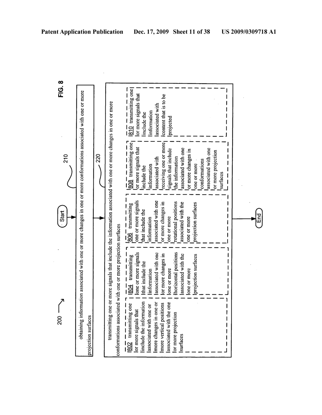 SYSTEMS AND METHODS ASSOCIATED WITH PROJECTING IN RESPONSE TO CONFORMATION - diagram, schematic, and image 12