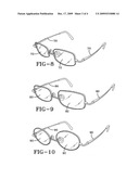Eyeglass frames for people with special needs diagram and image