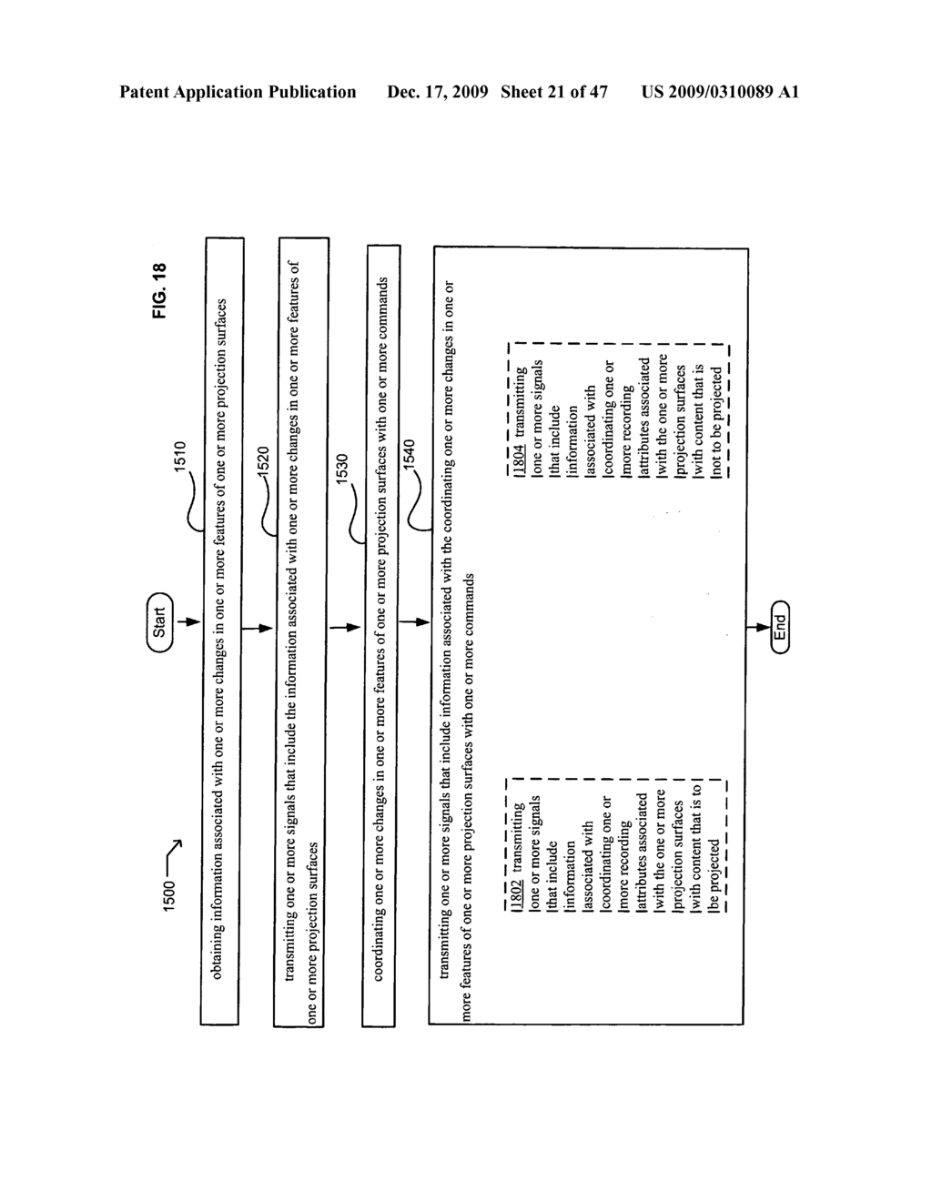 Systems and methods for receiving information associated with projecting - diagram, schematic, and image 22