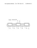 LIGHT EMITTING TUBE ARRAY, DISPLAY DEVICE EMPLOYING THE LIGHT EMITTING TUBE ARRAY, AND METHOD OF PRODUCING THE LIGHT EMITTING TUBE ARRAY diagram and image