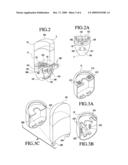 LED NIGHT LIGHT WITH LIQUID OPTICS MEDIUM diagram and image