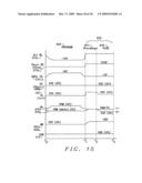 Row-decoder and select gate decoder structures suitable for flashed-based EEPROM operating below +/-10v BVDS diagram and image