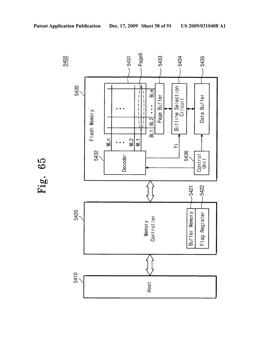 Memory system and method of accessing a semiconductor memory device - diagram, schematic, and image 59