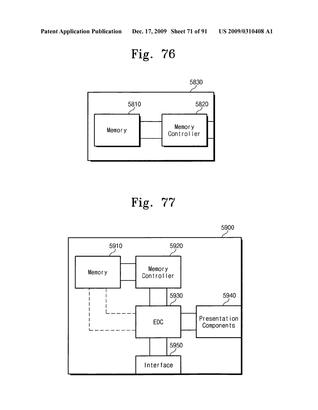 Memory system and method of accessing a semiconductor memory device - diagram, schematic, and image 72