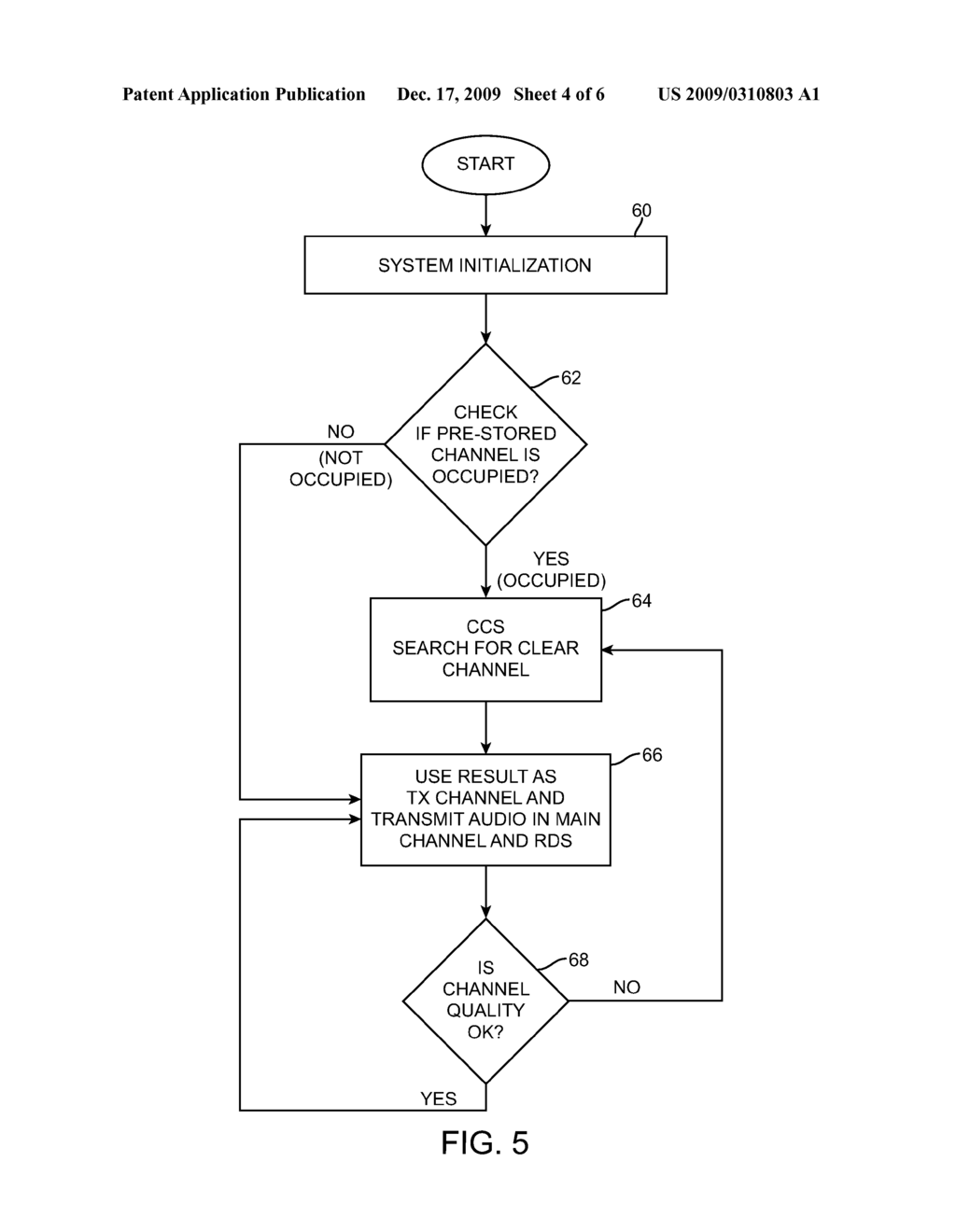 CHANNEL COORDINATION BETWEEN A WIRELESS EARPHONE AND A TRANSMITTER - diagram, schematic, and image 05