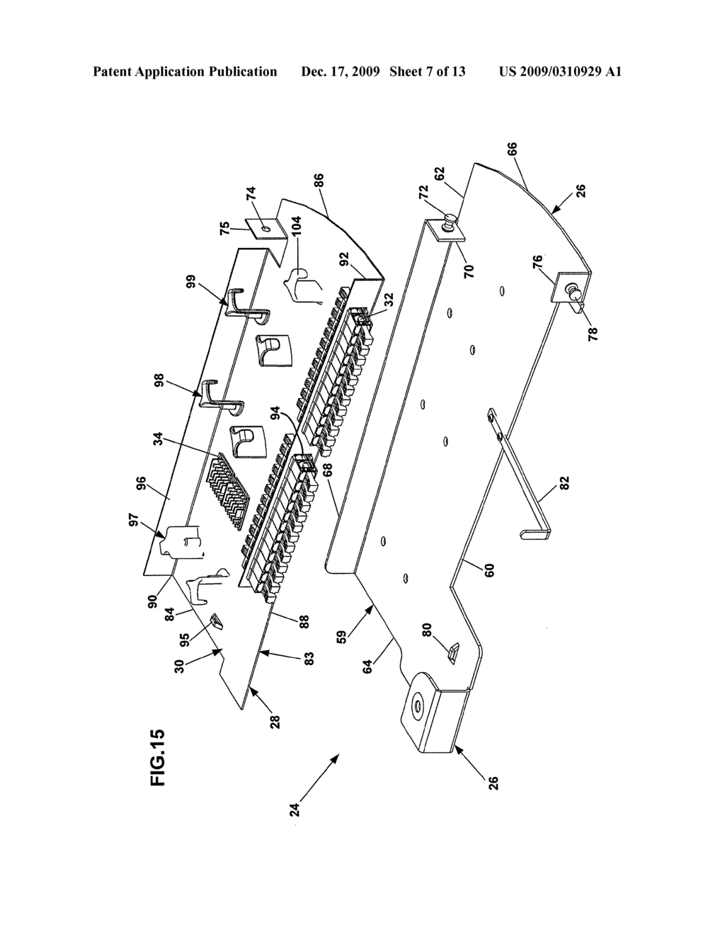 OPTICAL FIBER INTERCONNECTION APPARATUS - diagram, schematic, and image 08