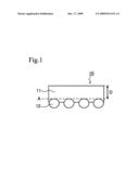 ADHESIVE SHEET FOR WATER JET LASER DICING diagram and image